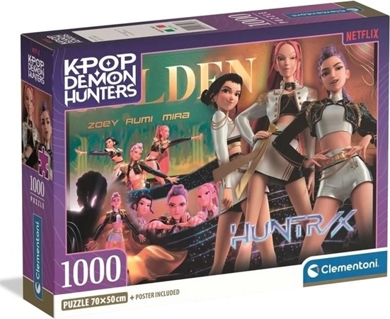 Puzzle Clementoni K‑Pop Demon Hunters 1000 de piese