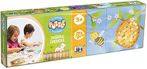 Puzzle pentru preșcolari – Animăluțe