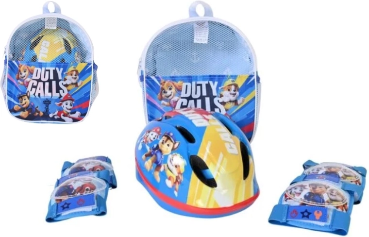 Set pentru copii: cască și protecții Paw Patrol