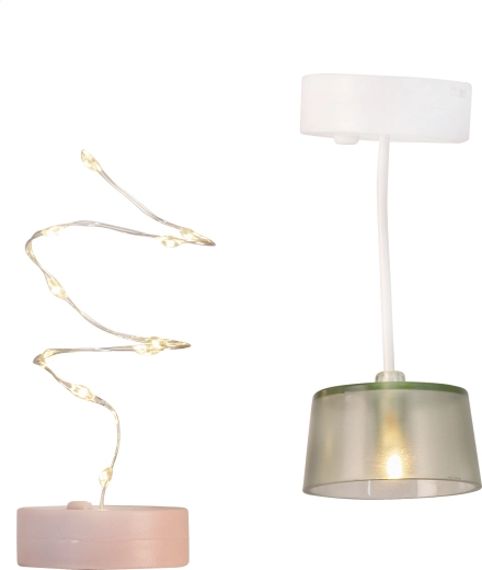 Iluminat pentru casă de păpuși Lundby – 2 lămpi - 2 buc.