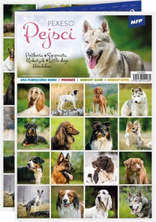 Pexeso pentru copii Căței pe 3xA4