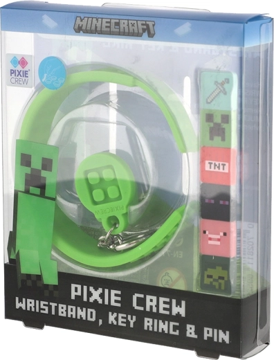 Set Pixie Crew 3 în 1: brățară, breloc și insignă