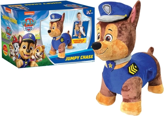 Diamant Paw Patrol căluț săltăreț din pluș Chase