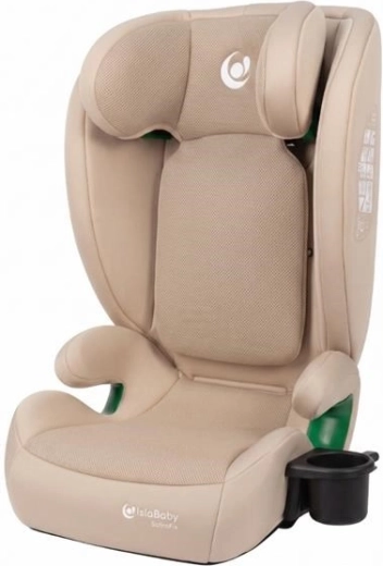IslaBaby SafiroFix i-Size scaun auto 100–150 cm isofix mesh beige