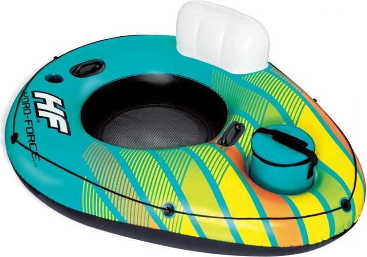 colac plutitor gonflabil cu spătar și geantă frigorifică 169 × 137 cm Bestway