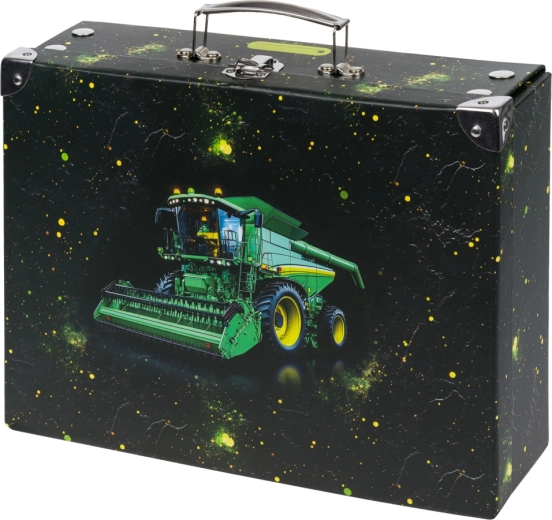 Servietă școlară pliabilă cu tractor BAAGL
