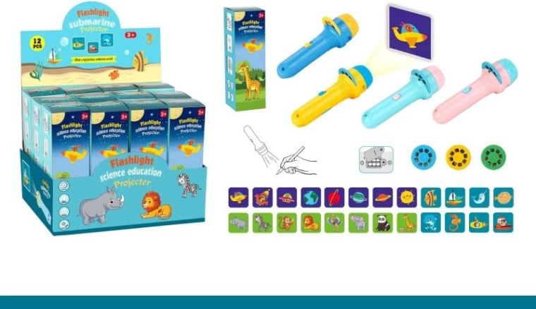 Plejo proiector cu animăluțe