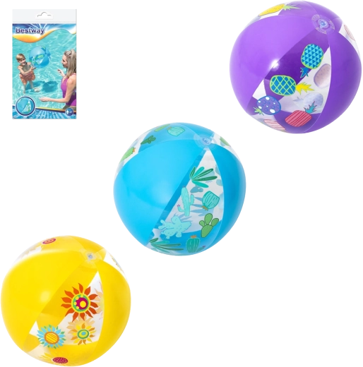 Minge de plajă gonflabilă BESTWAY 51 cm – culori tropicale