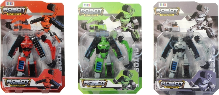 Robot transformabil – excavator pe blister DROMADER