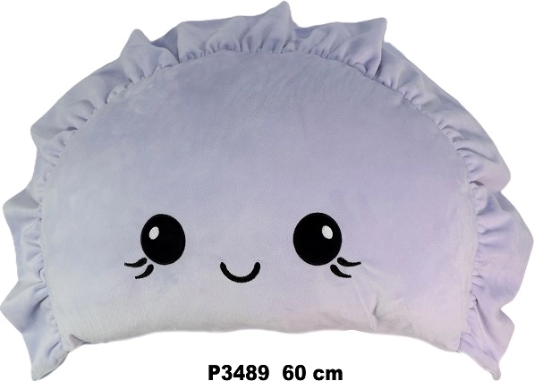 Pernă decorativă pieróg 60 cm, mov