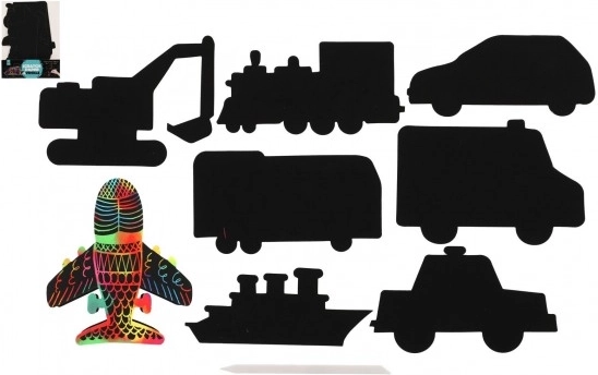 Imagini de zgâriat cu mijloace de transport