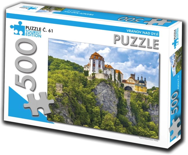 Puzzle TOURIST EDITION Vranov nad Dyjí 500 piese