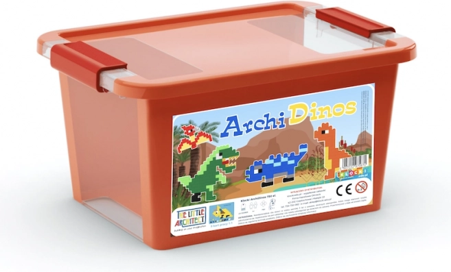 Little Architect archidinos 750 buc – set educațional de construcție dinozauri
