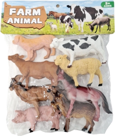 Animale de la fermă – set de 8 figurine