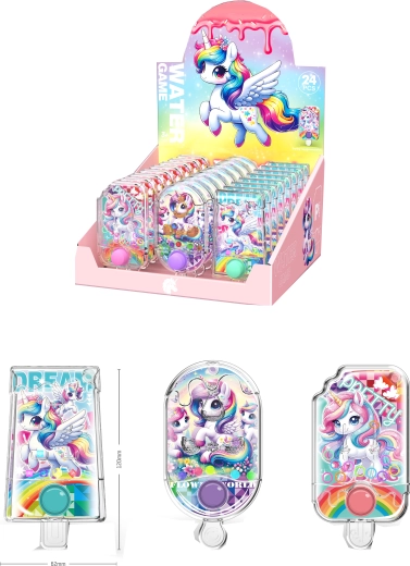 Joc de buzunar cu apă Unicorn – variante diferite