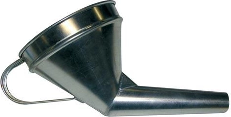 Pâlnie metalică înclinată cu sită MB