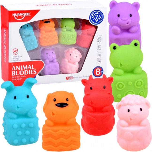 Animale din cauciuc pentru baie