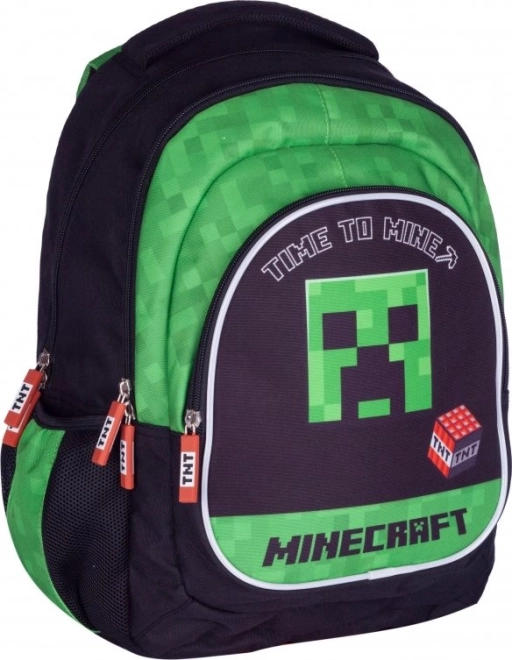 Rucsac școlar MINECRAFT Time to Mine (mic) ASTRA