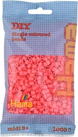 Mărgele de călcat Hama Midi roz deschis 1000 buc.