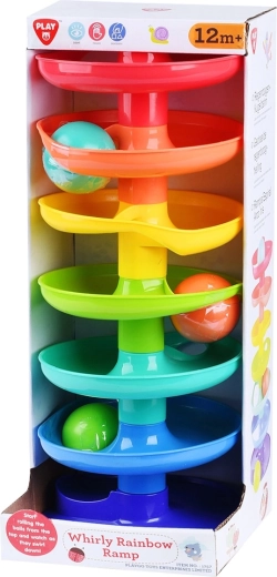 Rampa spiralată curcubeu Playgo - 1 bucată
