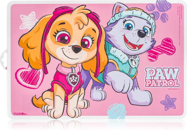 Suport de masă din plastic pentru copii PAW PATROL Girl 43 × 28 cm
