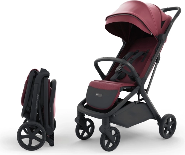 Cărucior sport KINDERKRAFT SELECT NUBI 3 – Rubiniu închis