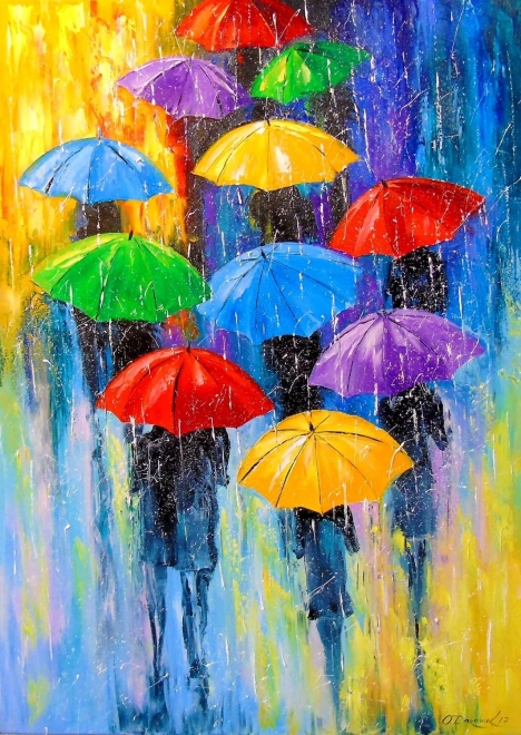 Puzzle Zi ploioasă 1000 de piese