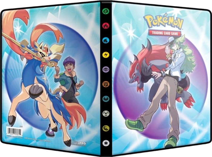Portfolio Ultra Pro Pokémon pentru cărți 4-pocket Scarlet & Violet Journey Together