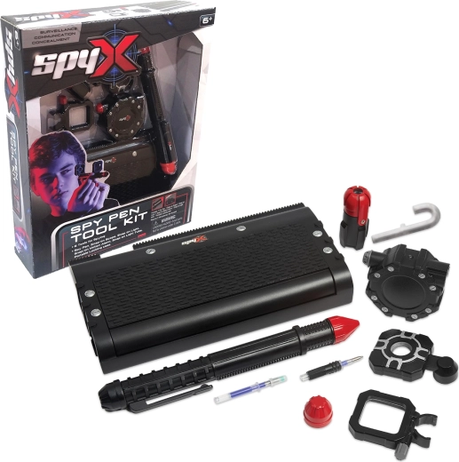 SpyX set de spionaj cu stilou multifuncțional pentru copii