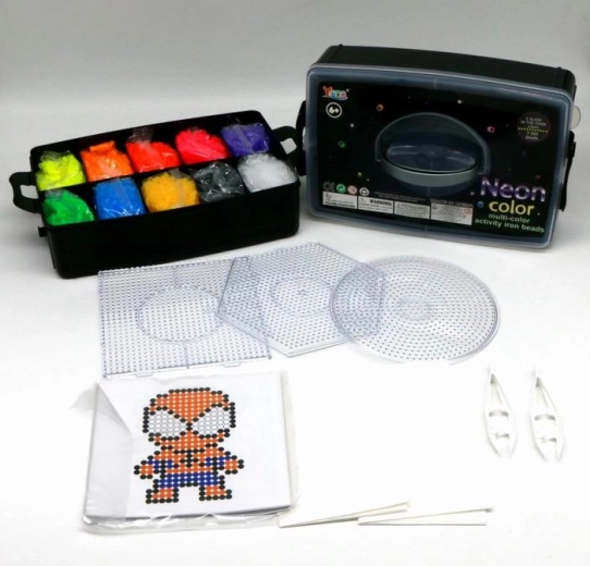 Mărgele termoadezive fluorescente 10.000 buc