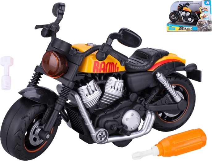 Motocicletă de cursă cu șuruburi cu volant 22 cm