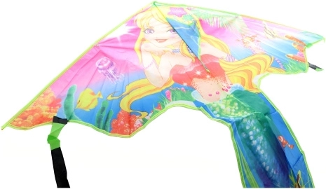 Zmeu zburător cu motiv de sirenă