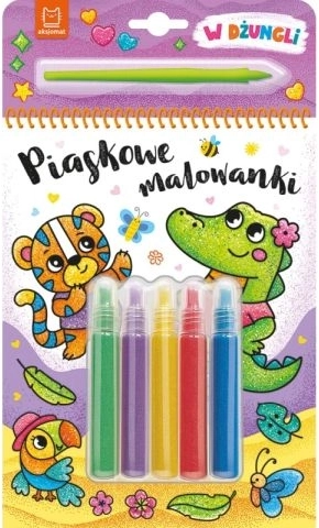 Planșe de colorat cu nisip În junglă