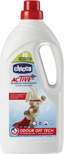 Chicco gel de rufe Active 1,5 l pentru bebeluși (27 de spălări)