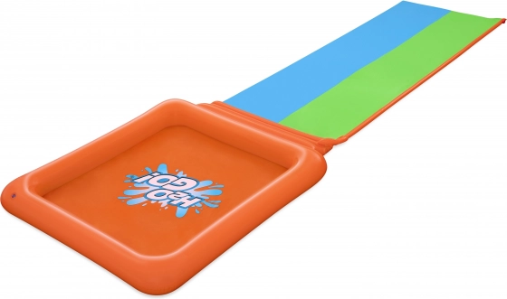 Tobogan dublu cu băltoacă H20 GO! 531cm BESTWAY