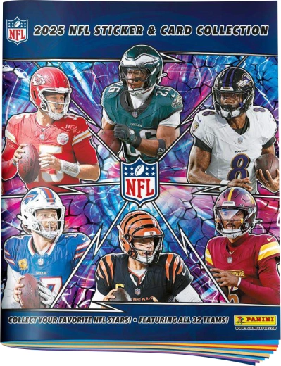 Album NFL Sticker & Card Collection 2025 - 1 buc