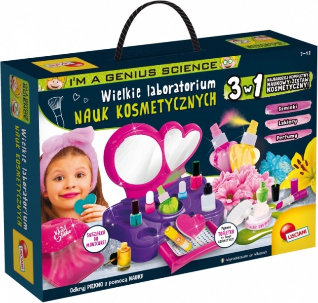 Set științific Sunt un Geniu Laboratorul mare de științe cosmetice