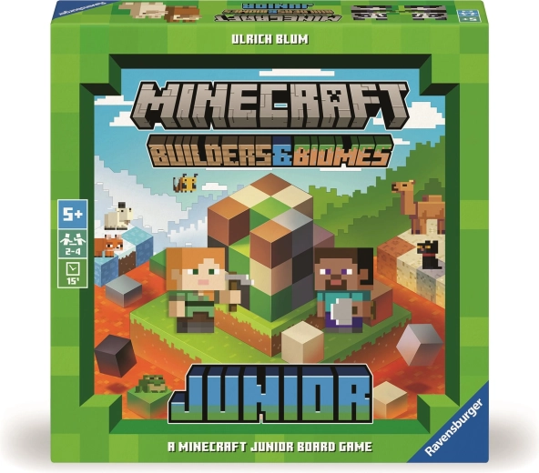 minecraft: builders & biomes junior joc de societate