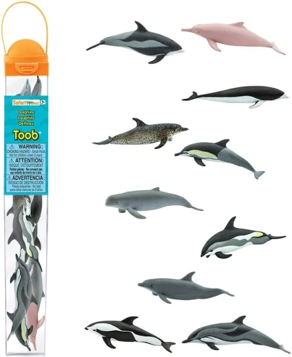 Safari Ltd. tub cu figurine de delfini (10 buc.)