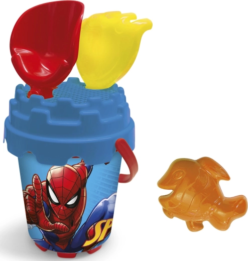 Set de nisip Spider-Man cu găletușă