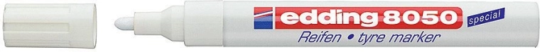 Marcator pentru anvelope Edding 8050, alb