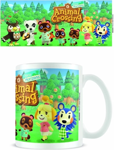 Cană Animal Crossing (Line Up), 315 ml