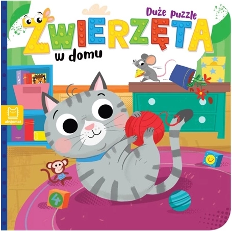 Animale în casă – puzzle-uri mari