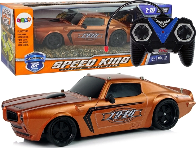 Mașină sport R/C 1:18 Champion Pilot Maro