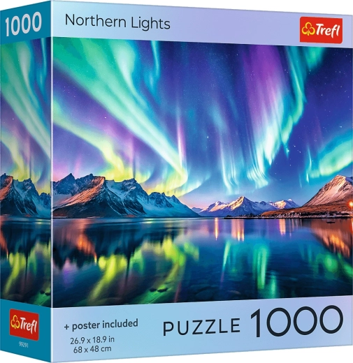 Puzzle Aurora boreală 1000 piese TREFL