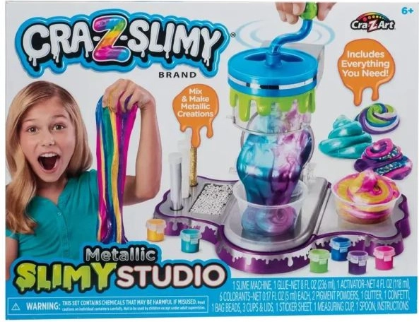 Fabrica de slime în culori metalice Cra-Z-Slimy