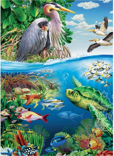 Puzzle de familie Ziua Pământului 350 piese COBBLE HILL