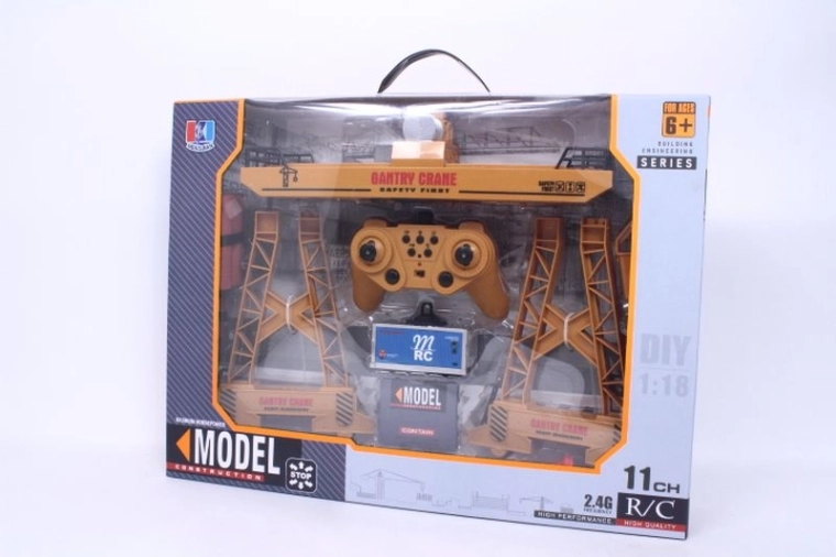 Macara RC tip pod rulant (pod suspendat) cu încărcător