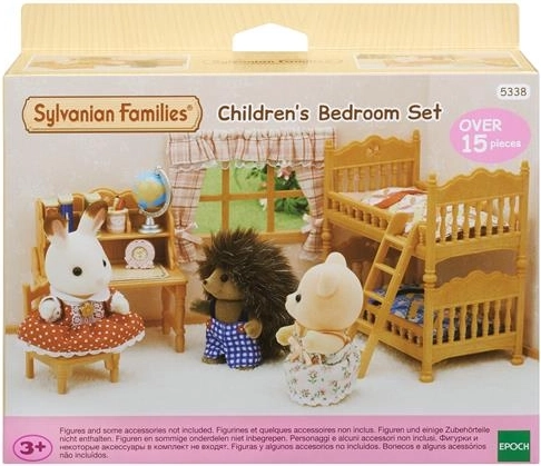 Sylvanian Families cameră pentru copii cu pat supraetajat