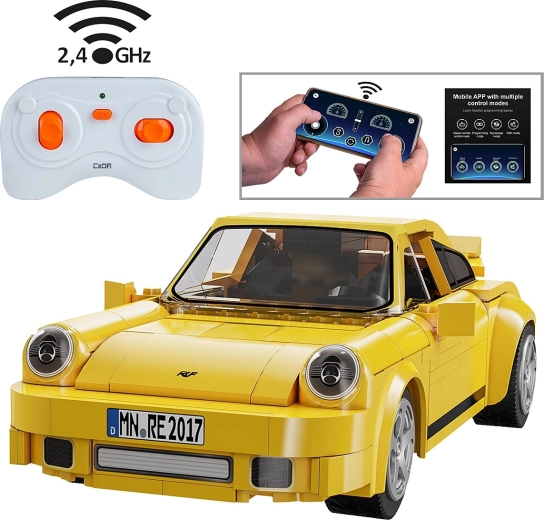 CaDA RUF CTR 2017 Yellowbird, set de construcție cu telecomandă 1:20